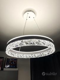 Lampadario led moderno sospeso nuovo