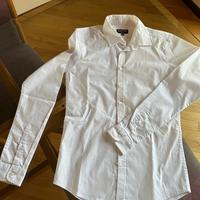 Camicia bianca cotone “Live” XS