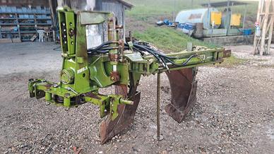 Aratro "bordin bri.45", bivomere, portato, non rev