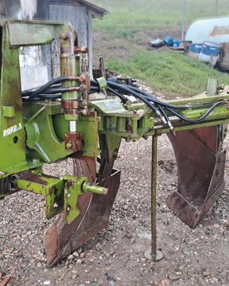 Aratro "bordin bri.45", bivomere, portato, non rev