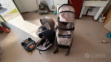 Trio passeggino completo peg perego