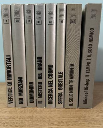 Lotto 8 libri fantascienza Nord argento