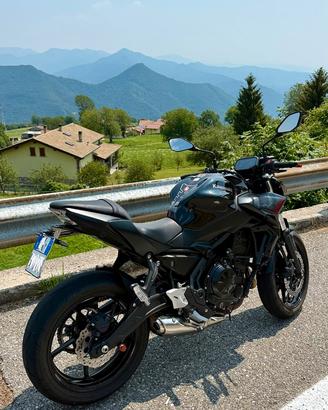 Kawasaki Z650 - depotenziata a 35 kW - patente A2