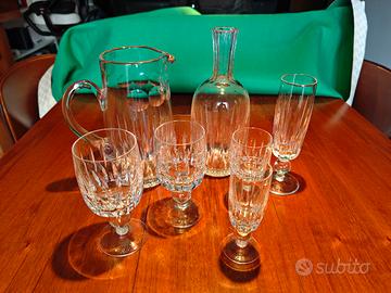 Servizio di bicchieri Cristallo A. Imperatore 64Pz