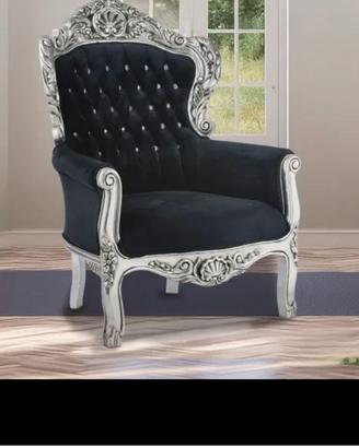 Poltrona stile barocco