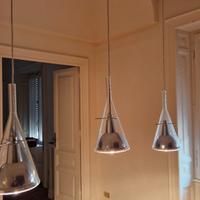 Fontana Arte Flute Tripla Lampada LED