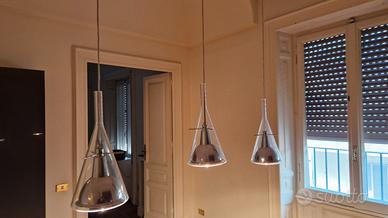 Fontana Arte Flute Tripla Lampada LED