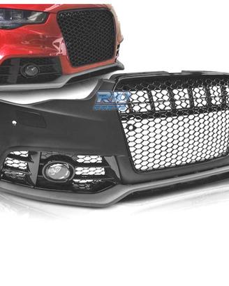 PARAURTI ANTERIORE AUDI A5 11-16 LOOK RS5 NERO PDC