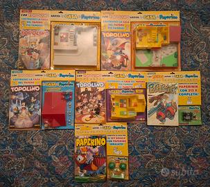 CASA DI PAPERINO + FUMETTI – 6 PEZZI COMPLETA 