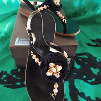 Sandali infradito gioiello Capri