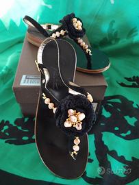 Sandali infradito gioiello Capri