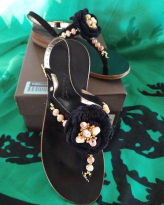 Sandali infradito gioiello Capri