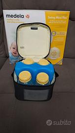 Borsa termica Medela con ghiaccetto e 4 bottiglie