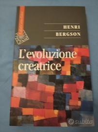 Bergson l'evoluzione creatrice prima edizione