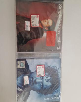 Lotto CD originali Simply Red ancora sigillati
