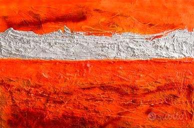 Quadro in acrilico su tela con telaio