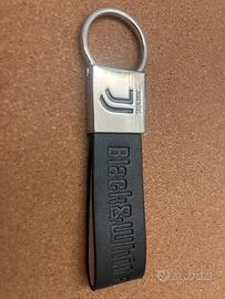 Portachiavi Juventus ufficiale in metallo e gomma