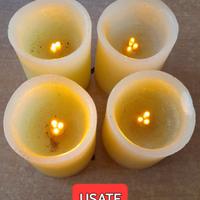 11 candele al LED + 20 boccette per aromaterapia 