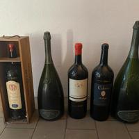 Bottiglie da esposizione