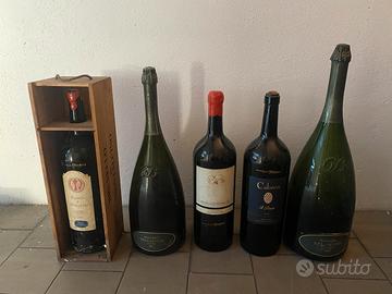 Bottiglie da esposizione