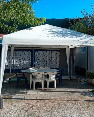 Roulotte con veranda