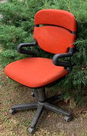 Sedia Poltrona Dirigenziale G.Piretti Vintage