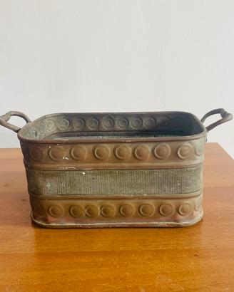 Jardiniere/Cachepot vintage in rame