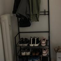 Scarpiera con appendiabiti