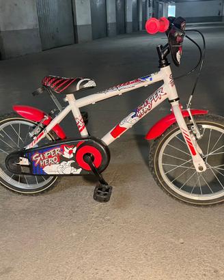 bicicletta 16'' SuperHero