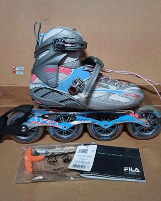 Pattini FILA FM Lady 100mm struttura in alluminio