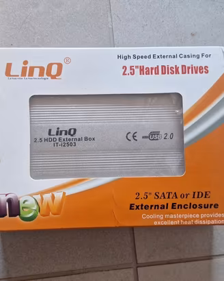 Case / Box Esterno per Hard Disk e SSD 2.5" (SATA 