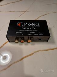 Pro-Ject DAC BOX TV Convertitore D/A  			