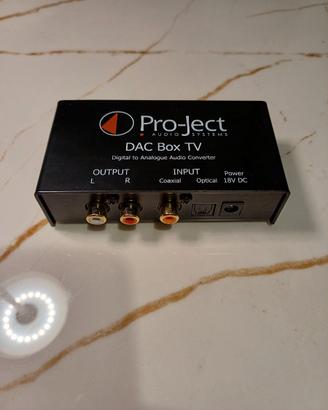 Pro-Ject DAC BOX TV Convertitore D/A