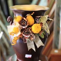 Vaso Classico ad Anfora con Fiori Finti – 24323