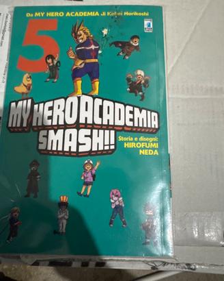 Manga my hero academia smash tovinato