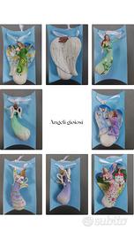 set Angeli decorazioni 