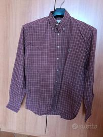 Camicia Viaggiare marrone a quadri