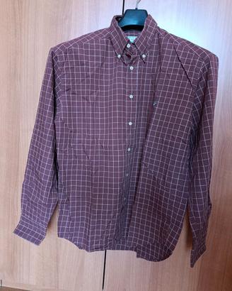Camicia Viaggiare marrone a quadri