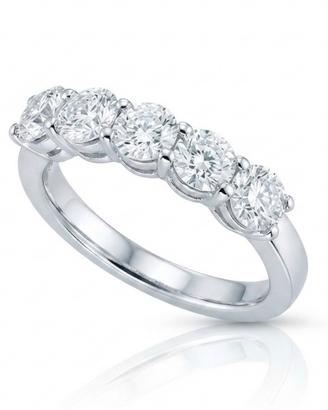 Anello Riviere in Argento  con Moissanite 1,5 CT