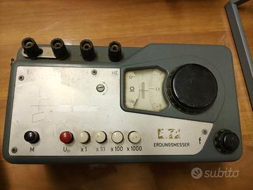 misuratore resistenza di terra