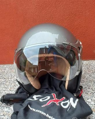 Casco Soxon per scooter e moto, taglia S