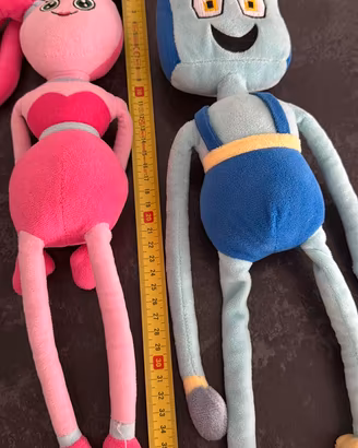 Peluche Mommy Long Legs e Daddy Long Legs 