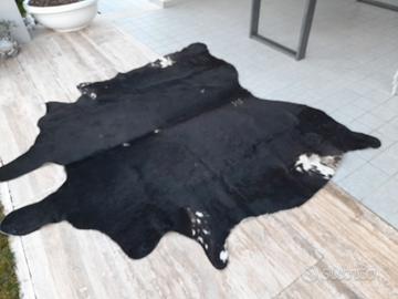 tappeto in vera pelle di vitello 