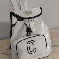 Zaino in Vernice Bianca