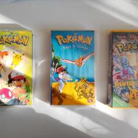 RARISSIMA collezione di videocassette Pokémon 