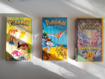 RARISSIMA collezione di videocassette Pokémon 