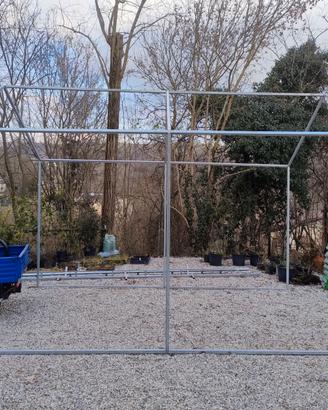 Struttura tubolare zincata