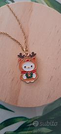 collana hello kitty versione natalizia