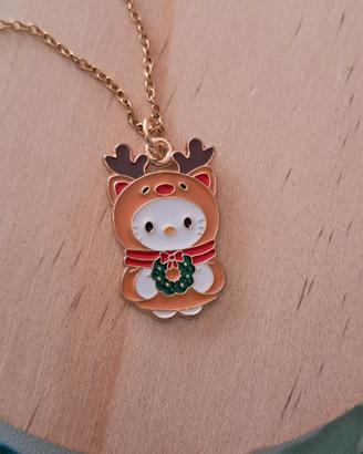 collana hello kitty versione natalizia