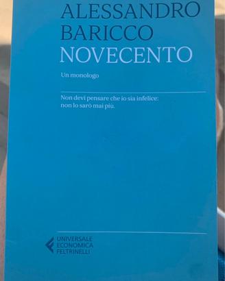 Libro Alessandro Baricco Novecento